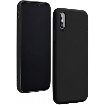 Pouzdro FORCELL Silicone Lite Case silikonové iPhone 12 Pro Max, černé