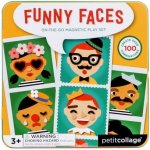Petit Collage magnetické puzzle Veselé tváře – Hledejceny.cz