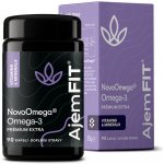 AjemFIT Omega-3 Premium Extra NovoOmega 90 kapslí – Hledejceny.cz