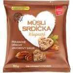 Semix Musli srdíčka s pekanovými ořechy a javorovým sirupem 50 g – Hledejceny.cz