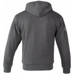 MBW TRAVIS ARAMID HOODIE šedo-červená – Zboží Mobilmania