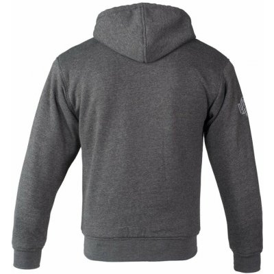 MBW TRAVIS ARAMID HOODIE šedo-červená – Zboží Mobilmania