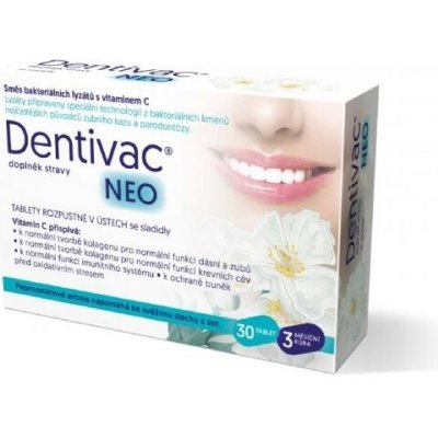 Dentivac NEO rozpustné v ústech se sladidly 30 tablet – Zboží Mobilmania