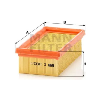 MANN FILTER Vzduchový filtr C 1832/1 – Hledejceny.cz