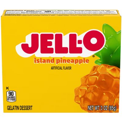 Jell-O instantní želatina s ananasovou příchutí 85 g – Hledejceny.cz