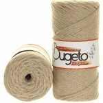 Maccaroni Cotton Macrame Large 3mm béžová 307G – Zboží Dáma