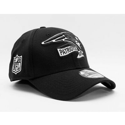 New Era 39THIRTY NFL22 Sideline New England Patriots Black / White – Zboží Mobilmania