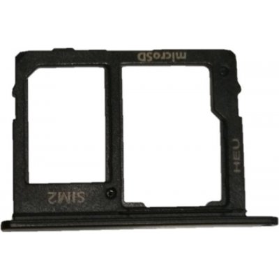 Samsung Galaxy J6 2018 J600F držák SIM a paměťové karty černý – Sleviste.cz