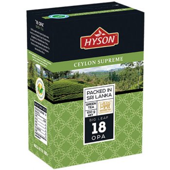 Hyson OPA 18 sypaný zelený čaj Ceylon 100 g