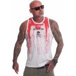 Yakuza Blood Slim Racer top Pánské Tílko UHB22025WHT bílé – Zboží Dáma