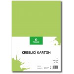 karton kreslící A4 180 g barevný 50 listů zelený – Hledejceny.cz