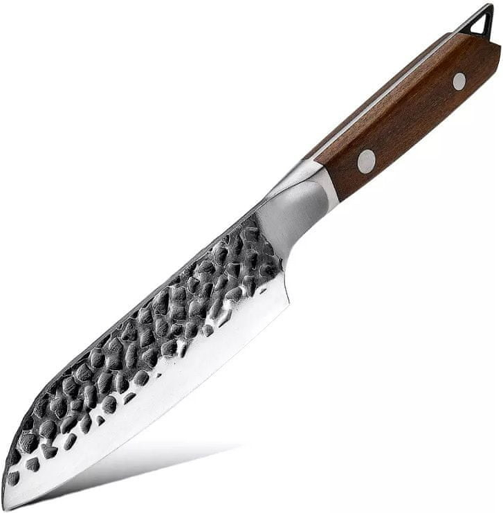 IZMAEL Kuchyňský nůž Amagasaki Santoku 25 cm