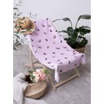 MKLuzkoviny Osuška Motýlci růžové 70 x 140 cm – Zboží Mobilmania