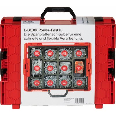 Fischer Power Fast II L-Boxx 102 Screw Set – Hledejceny.cz