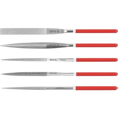 Sada pilníků YATO jehlových 5 x 180 mm 10 ks YT-6165 – HobbyKompas.cz