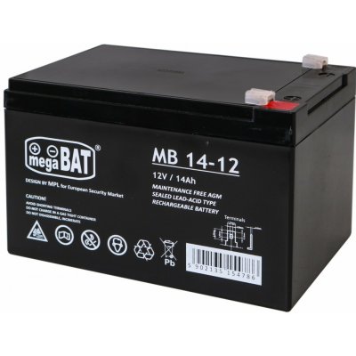 Mamido Mamido Gelová baterie 12V 14Ah – Sleviste.cz