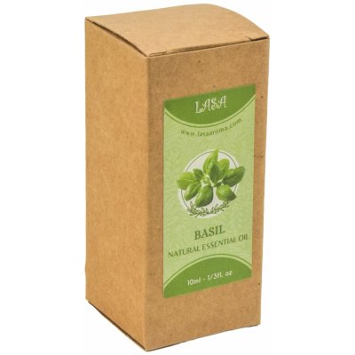 Sanu Babu Přírodní esenciální olej Basil Lasa 10 ml – Hledejceny.cz