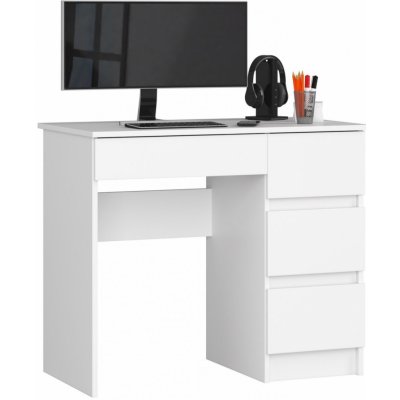 Ak Furniture A-7 90 cm bílý pravý