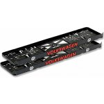 3D Podložka pod SPZ VOLKSWAGEN červená (2ks) | Zboží Auto