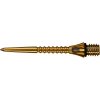 Hroty Target Titanium Point Grooved Gold 26 mm 3 ks