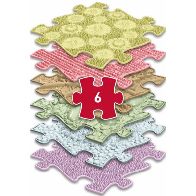 MUFFIK MFK-023-2 Set ortopedických podložek Drobeček pastel – Zboží Dáma