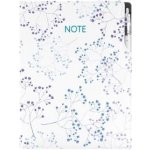 DESIGN A4 Notes tečkovaný Luční kvítí – Zboží Živě