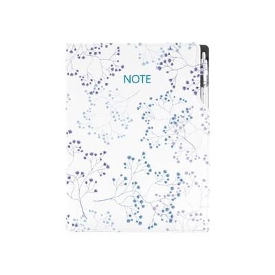 DESIGN A4 Notes tečkovaný Luční kvítí – Zboží Živě