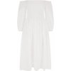 Dámské šaty Guess Off Shldr Anna Dress W3GK55WFE00-G011 Bílý