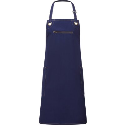 Premier Zástěra Barley PR 121 s laclem a bočními kapsami COT390121o1799-navy/camel Navy/camel – Hledejceny.cz