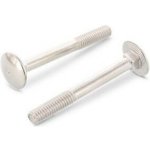 Šroub vratový M6 x 80 DIN 603 nerez A2 - Balení 100 ks – Hledejceny.cz