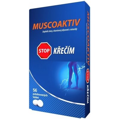 Muscoaktiv Stop křečím 56 tablet – Zbozi.Blesk.cz