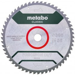 METABO 628064000 pilový kotouč 305x30, 56WZ 5° negativ hW/CT METABO 628064000