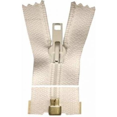 Spirálový zip, dělitelný - 65cm - bílý - WICO - BALENÍ 10 ks – Sleviste.cz