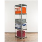 Kovona Regál 180 x 60 x 40 5 polic pozink – Zboží Dáma