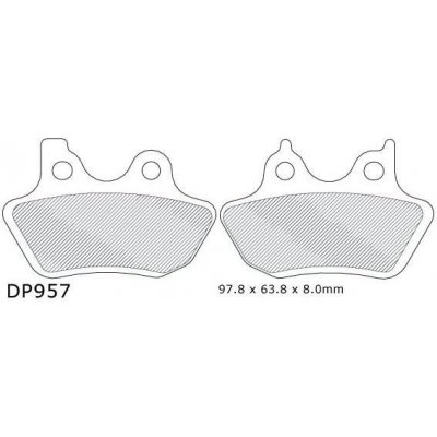 Destičky brzdové DP957-SDP DP Brakes - směs SDP Sport HH+ (dp957) DP957-SDP