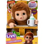 Little Live Pets Interaktivní Plyšová Hračka Opička Mango 26558 – Hledejceny.cz