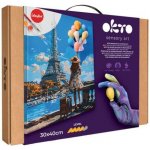OKTO Malba a 3D modelování obraz "Greetings from Paris" 30x40 cm – Hledejceny.cz