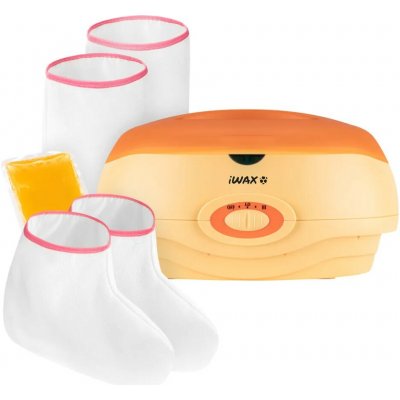 Nehtyprofi Parafínová vana s příslušenstvím sada XXL Oranžová 300W – Zboží Dáma