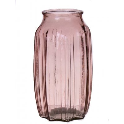 Váza sklo SUKO PR.12 CM, V.22 CM LOSOSOVÁ – Hledejceny.cz