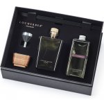 Locherber Milano GIFT BOX 500 ml BLACK KARTHAGO aroma difuzér 500 ml náplň 500 ml tyčinky trychtýřek a víčko z ořechového dřeva – Sleviste.cz