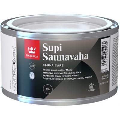 Tikkurila Supi Sauna Wax Saunavaha 0,225 l bezbarvý – Sleviste.cz