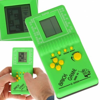 Digitální hra Brick Game Tetris Zelená