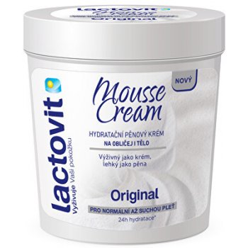Lactovit Original Mousse Cream tělový krém 250 ml