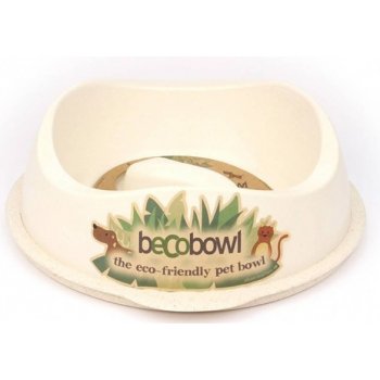 BecoBowl Slow Feed ekologická Miska 1,25 l natural