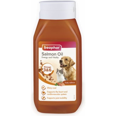 Beaphar Lososový olej Salmon Oil 430 ml – Hledejceny.cz