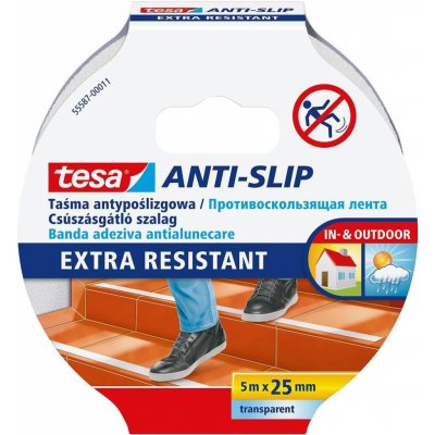 TESA Protiskluzová páska Anti-slip 25 mm x 5 m průhledná