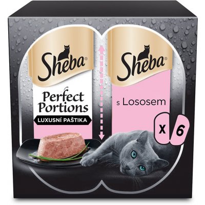 Sheba Perfect Portions losos 6 x 37,5 g – Sleviste.cz