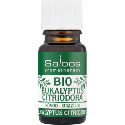 Saloos BIO Eukalyptus citrónový esenciální olej 5 ml – Hledejceny.cz