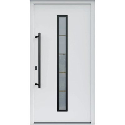 ARON vchodové dveře 3171-1 bílé 100 x 210 cm L – Hledejceny.cz