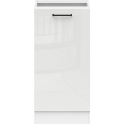 Junona Line Tafla skříňka D1D/40/82 L, bílá/bílá křída lesk – Hledejceny.cz